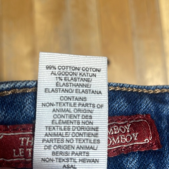 Women’s Lucky Brand high rise tomboy jeans - Picture 7 of 11